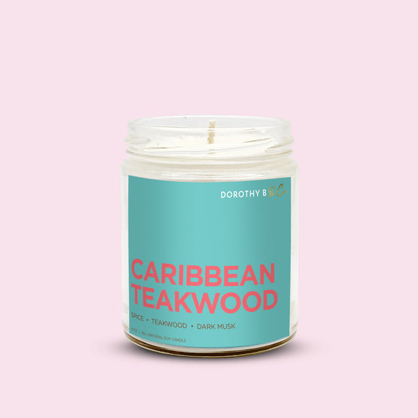 Caribbean Teakwood Soy Candles